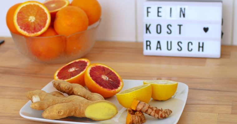 Kurkuma Ingwer Shot – der Immunbooster