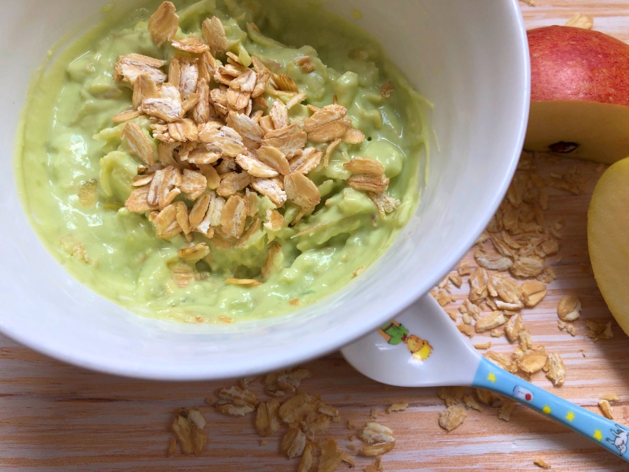 Avocado Joghurt zum Frühstück - der Sattmacher mit Apfel und ...