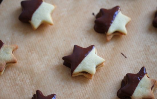 Nougat-Sterne: die perfekten Weihnachtsplätzchen für Schokoliebhaber