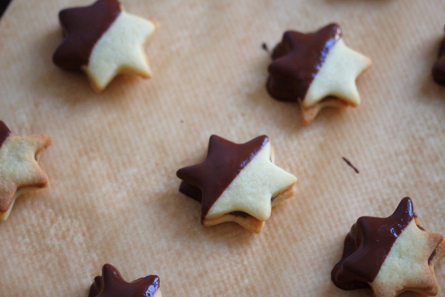 Nougat-Sterne: die perfekten Weihnachtsplätzchen für Schokoliebhaber