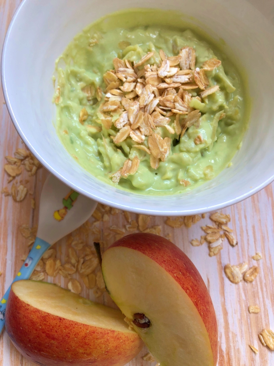 Avocado Joghurt zum Frühstück - der Sattmacher mit Apfel und ...